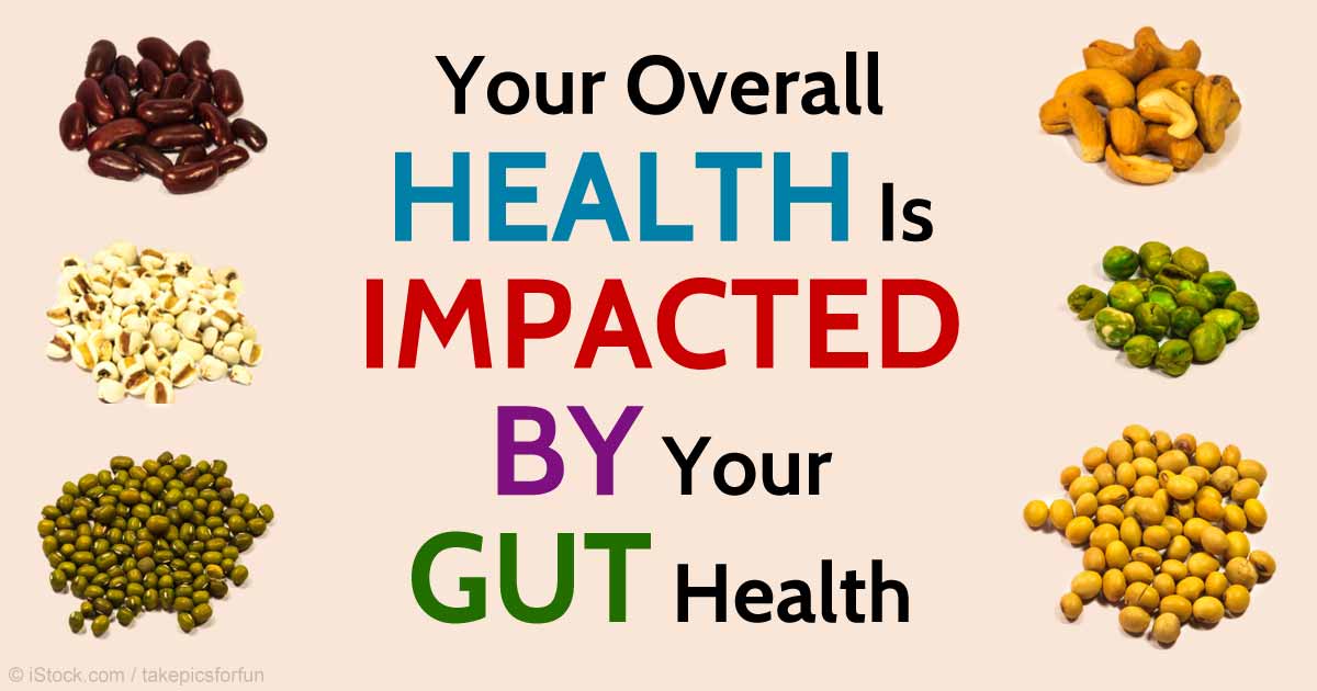 Health is impacted by your gut health